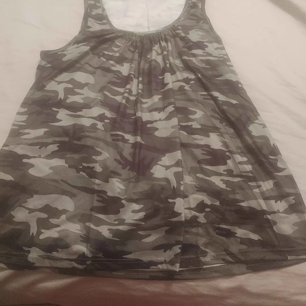 Camouflage Tank Top